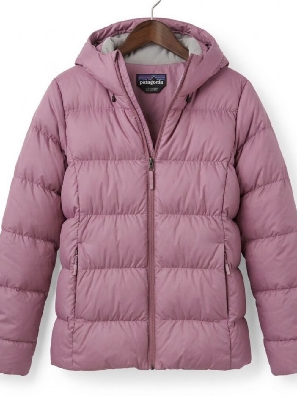 Patagonia women’s Hooded Down Coat Jacket Small